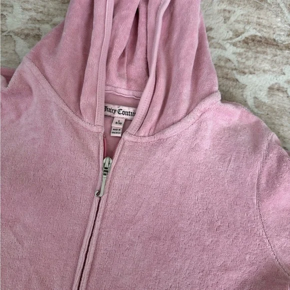 Juicy Couture Velour Zip up Hoodie - Picture 4 of 5
